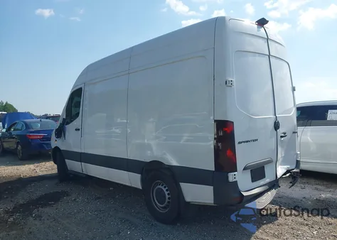 2024 Mercedes-Benz Sprinter 2500 Standard Roof 4-Cyl Diesel из США, поврежденный, VIN W1Y4KBHY3RT166652